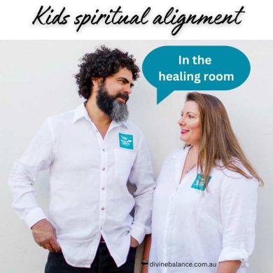 Kids spiritual alignment in the healing room