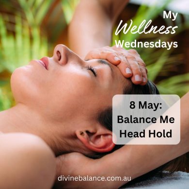 8 May Balance Me Head Hold: My Wellness Wednesdays with Shelley McConaghy