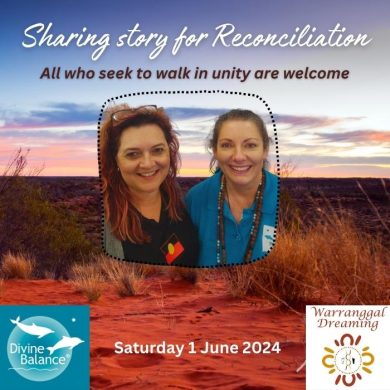 Sharing story for reconciliation 1 June 2024